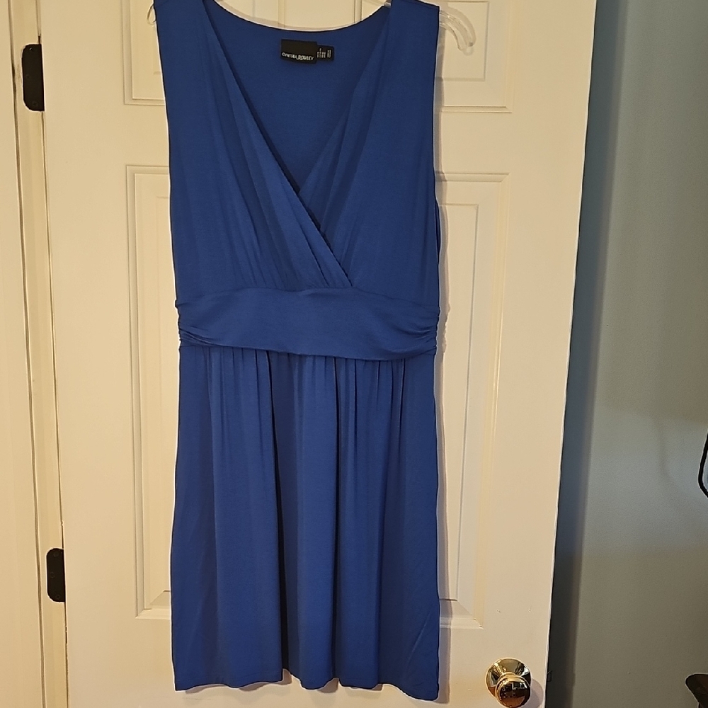 Cynthia Rowley Midi Women's Blue Dress Size XL